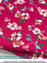 Four Seasons All over Printed Polo Cotton - 2 Piece Unstitched
