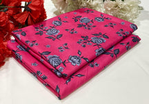 Mid Season All Over Printed Polo cotton Dress :Unstitched - 2 Pieces