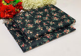 Mid Season All Over Printed Polo cotton Dress :Unstitched - 2 Pieces