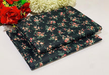 Mid Season All Over Printed Polo cotton Dress :Unstitched - 2 Pieces