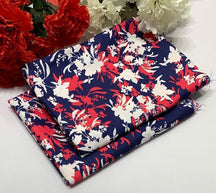 Mid Season All Over Printed Polo cotton Dress :Unstitched - 2 Pieces