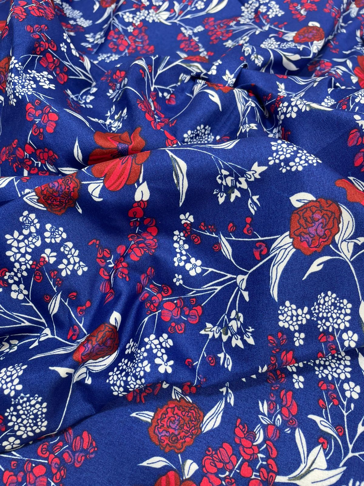 Four Seasons All over Printed Polo Cotton - 2 Piece Unstitched