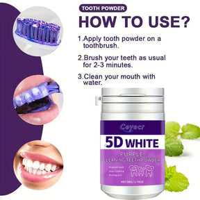 Dentist-Approved Teeth Whitening Powder
